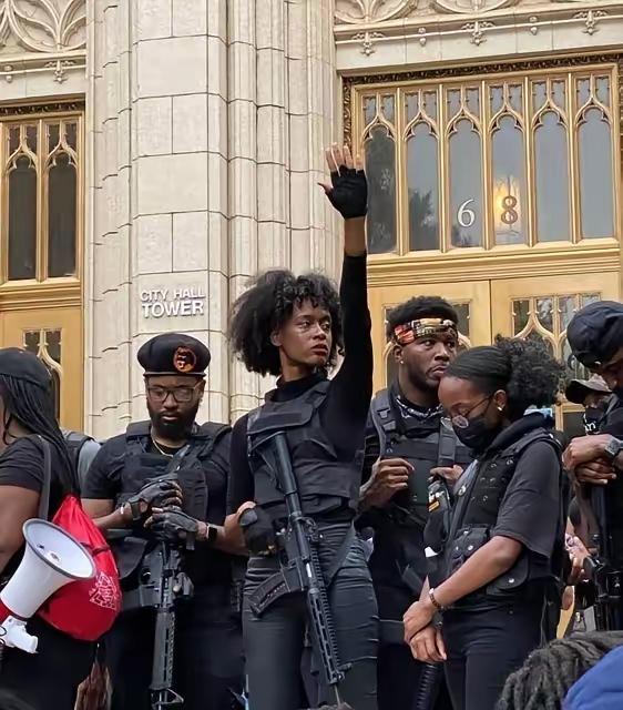 [吃瓜]黑豹党？“北美懦夫”终究只是个梗而已，私人轻武器在现代军队面前——不