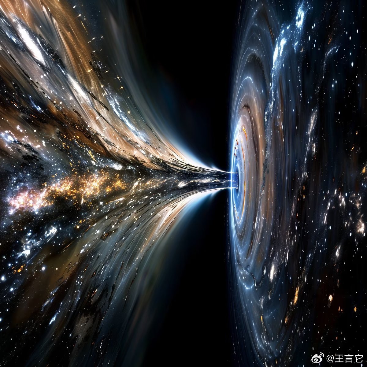 ‼️新闻🚨：一项新研究表明，宇宙大爆炸并非源于某一点的爆炸，而是