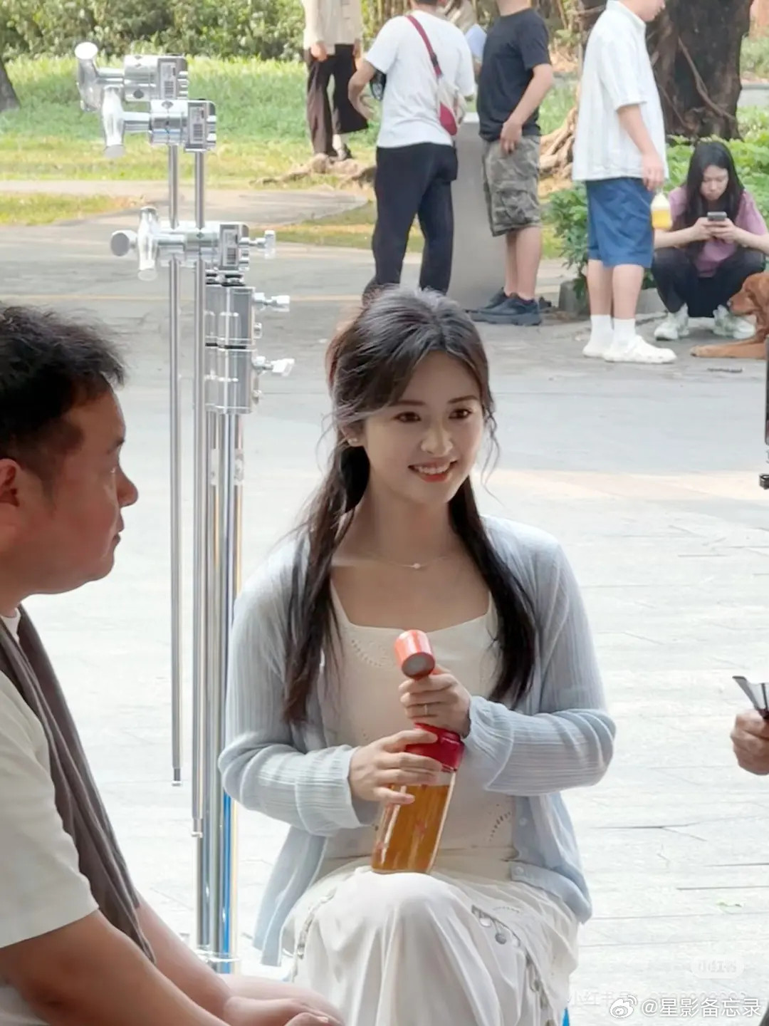 沈月真的好适合这妆容