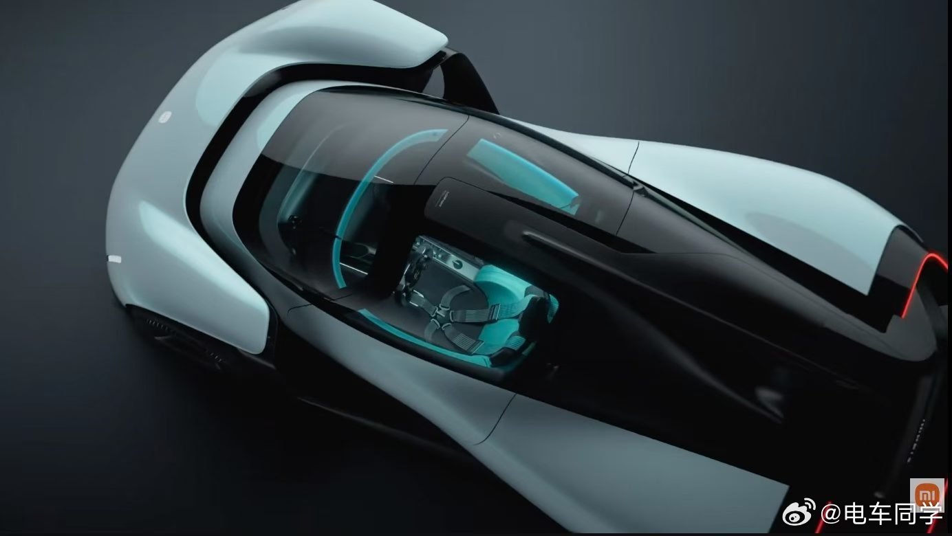小米这台实车原来是这样的。