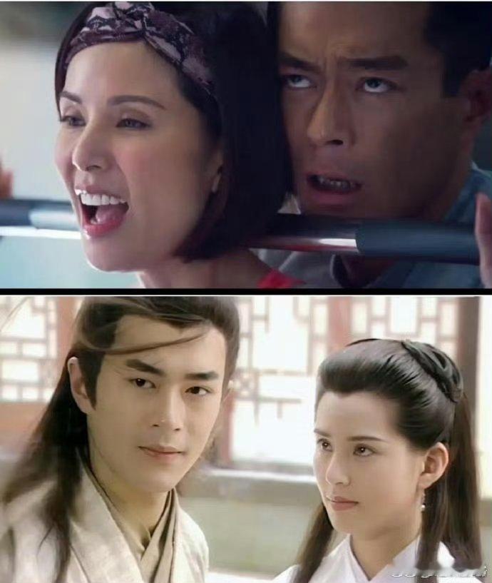 曾经的“神雕侠侣”古天乐李若彤​​​