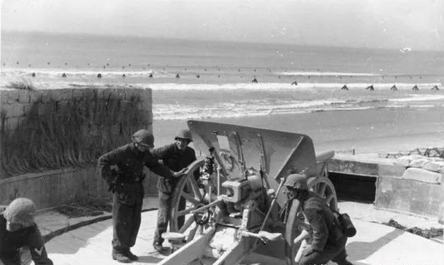 西线德军几乎是老弱病残，以德军352步兵师为例，该师老兵都是从东线撤出来的残兵败