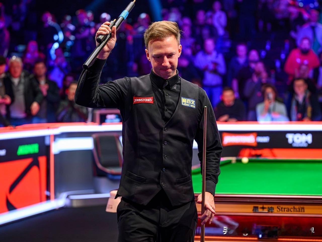 特鲁姆普击败艾伦赛后采访：“比赛很困难，很多时候对付马克会不知所措，这应该是我最