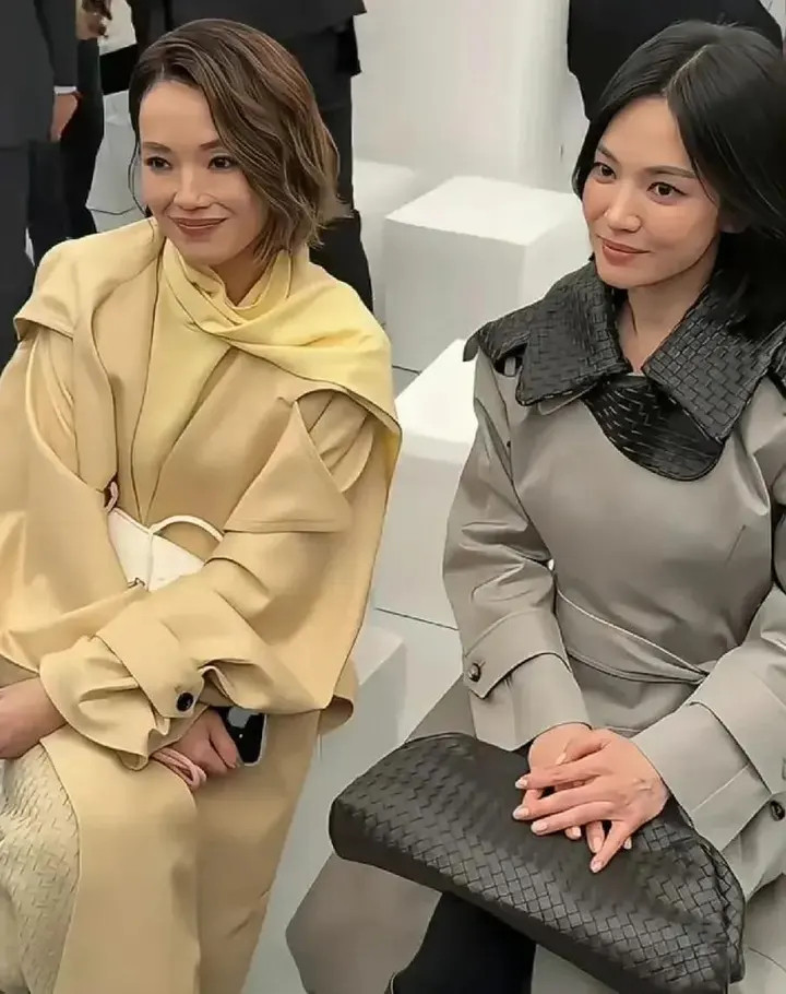 宋慧乔怎么也没想到，米兰看秀和舒淇同框，竟然输的这么彻底？​​​