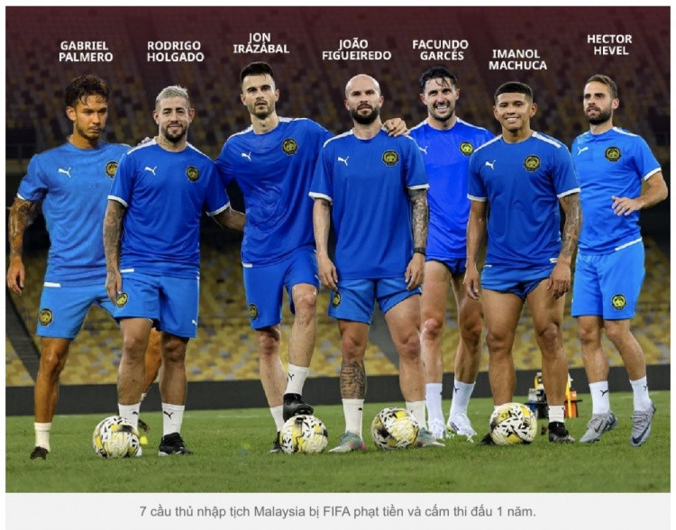 违规归化被禁赛1年! 7名归化球员计划起诉马来西亚足协并索赔