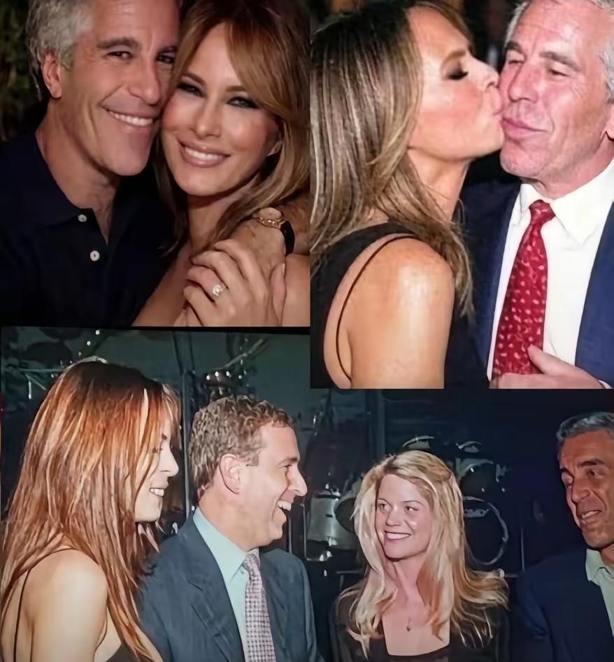 梅拉尼娅对这张照片如何解释呢？前天她还在白宫辟谣，说那些将我与声名狼藉的爱波斯坦