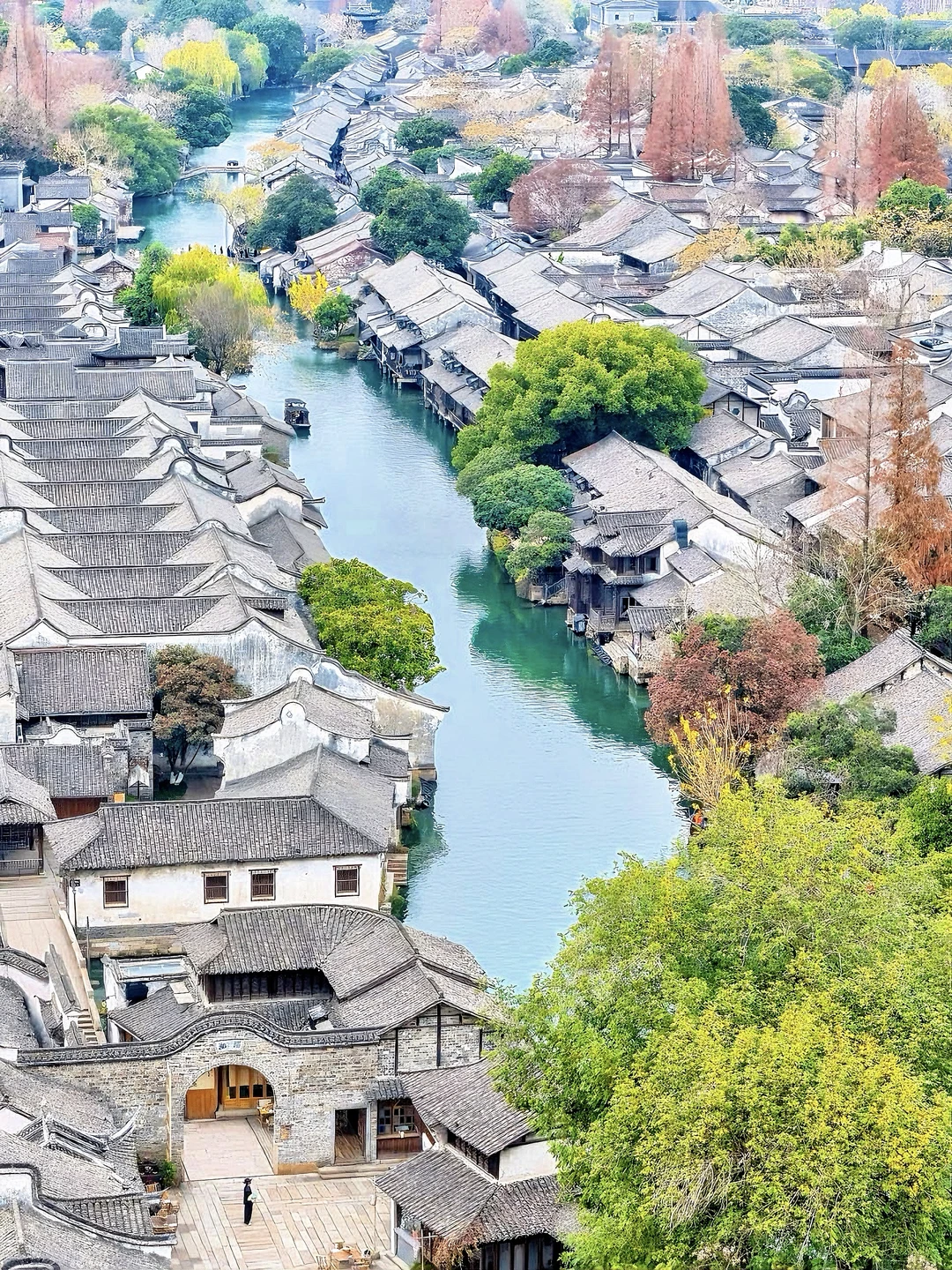 乌镇好玩吗⁉️江浙沪醉有年味的古镇出现了