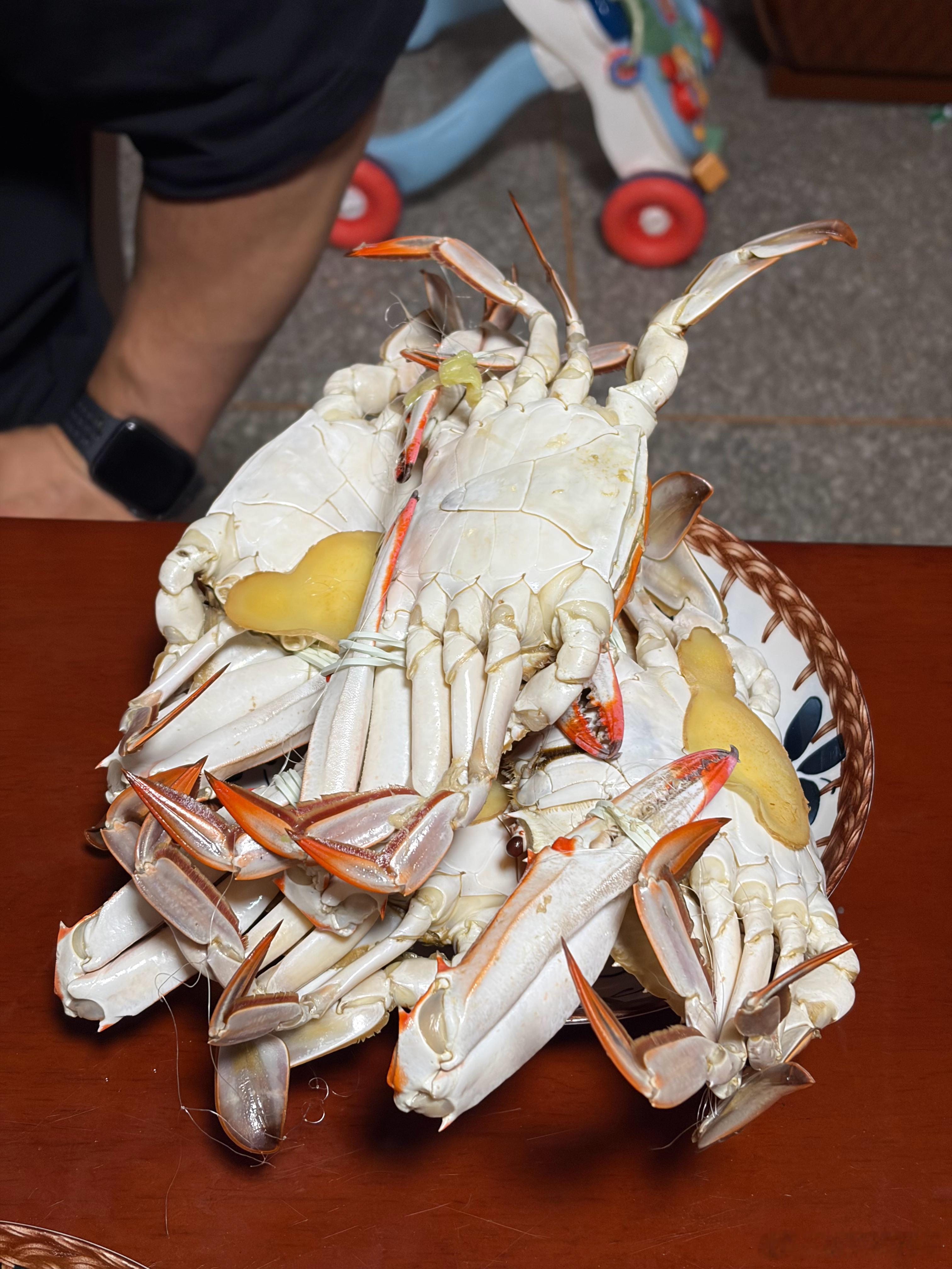 顺到了大螃蟹🦀​​​