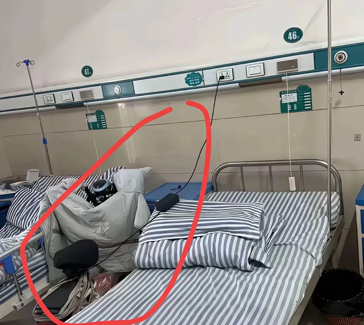 医院的保安都这么佛系了嘛