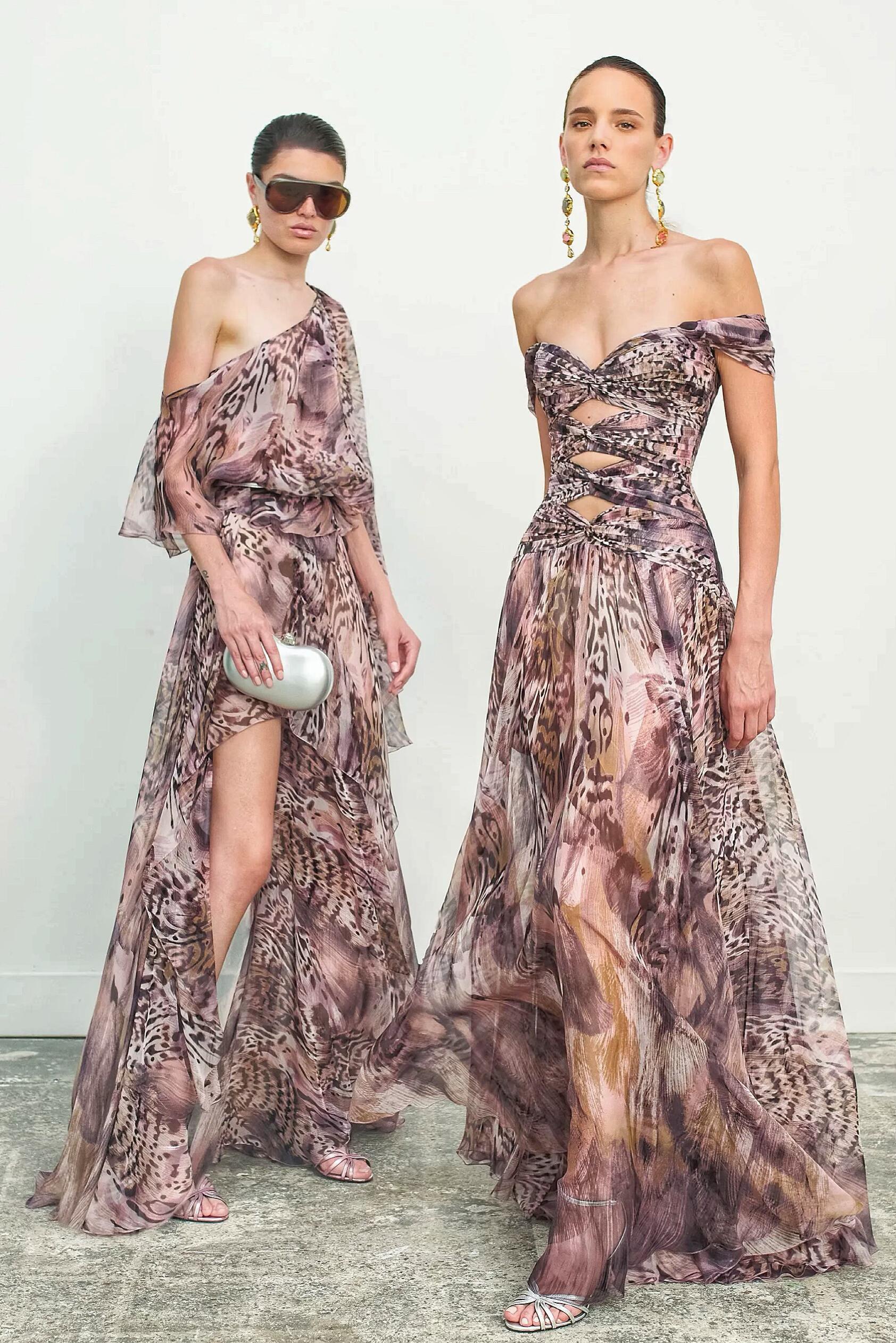 ZuhairMurad2027早春此次度假系列名为“水之雕塑”（AquaS