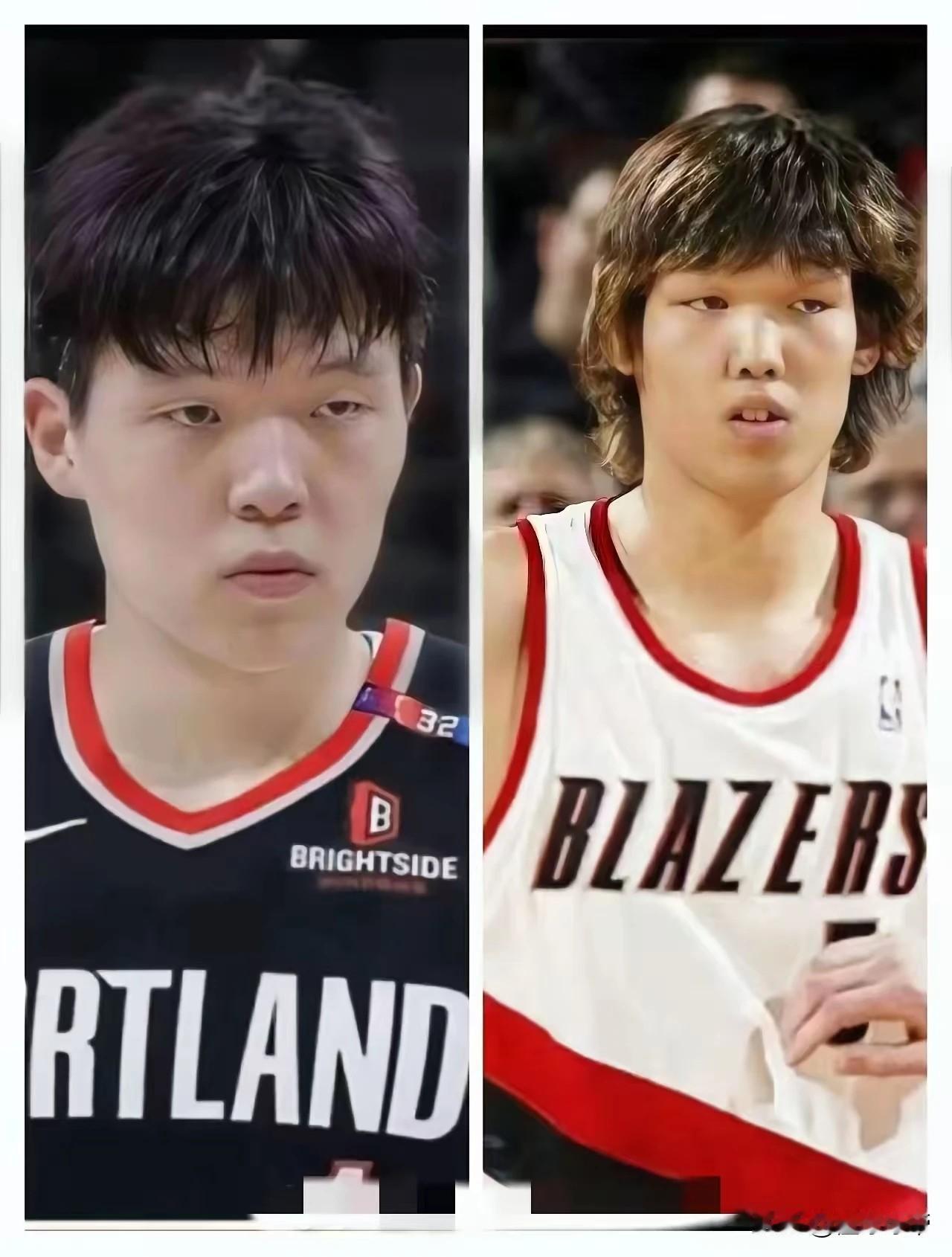 超越河升镇，杨瀚森NBA生涯已经拿到了72分!以前一直有球迷说杨瀚森长得很像