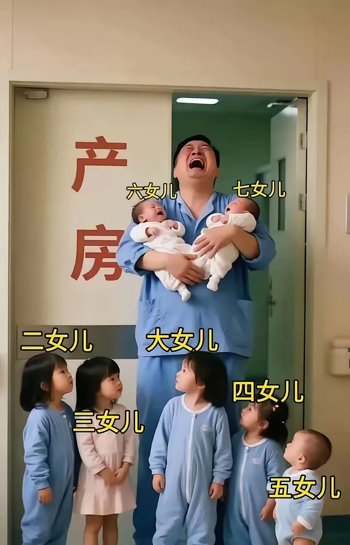 这年头生女孩比生男孩好。