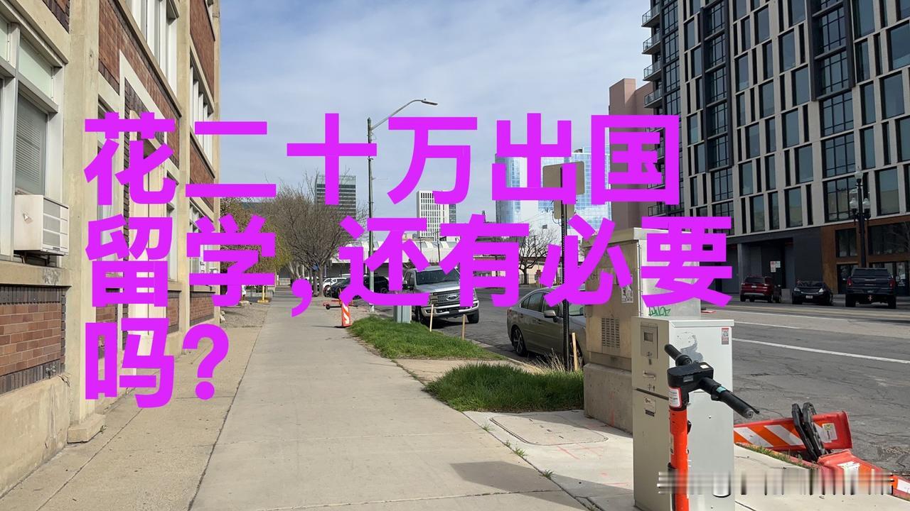 花20万出国留学还有必要吗?现在花二十万出国留学，说实话，越来越不值得了。