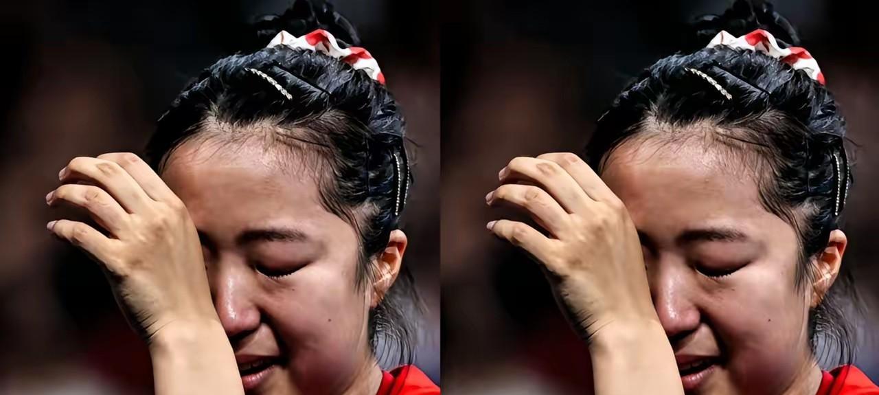 大藤沙月遮挡太厉害了！申裕斌委屈的哭了！申裕斌本来2:0领先，这套战术很有