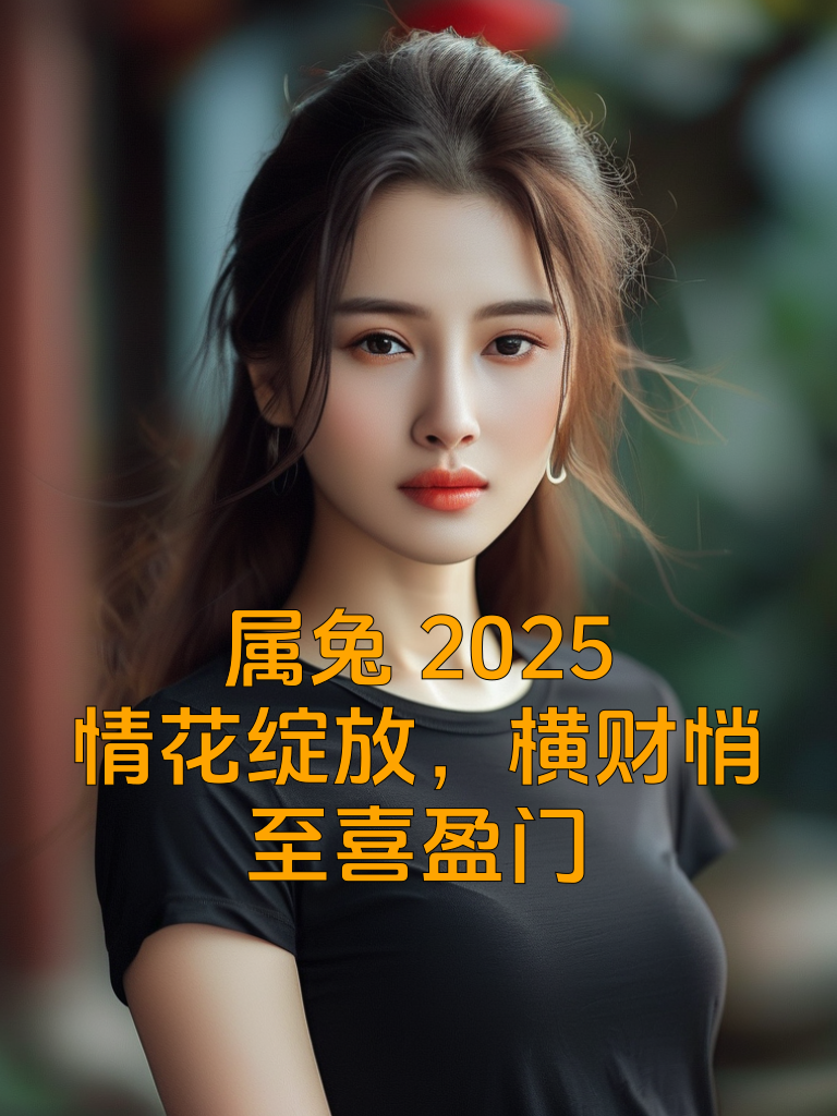属兔2025：情花绽放，横财悄至喜盈门