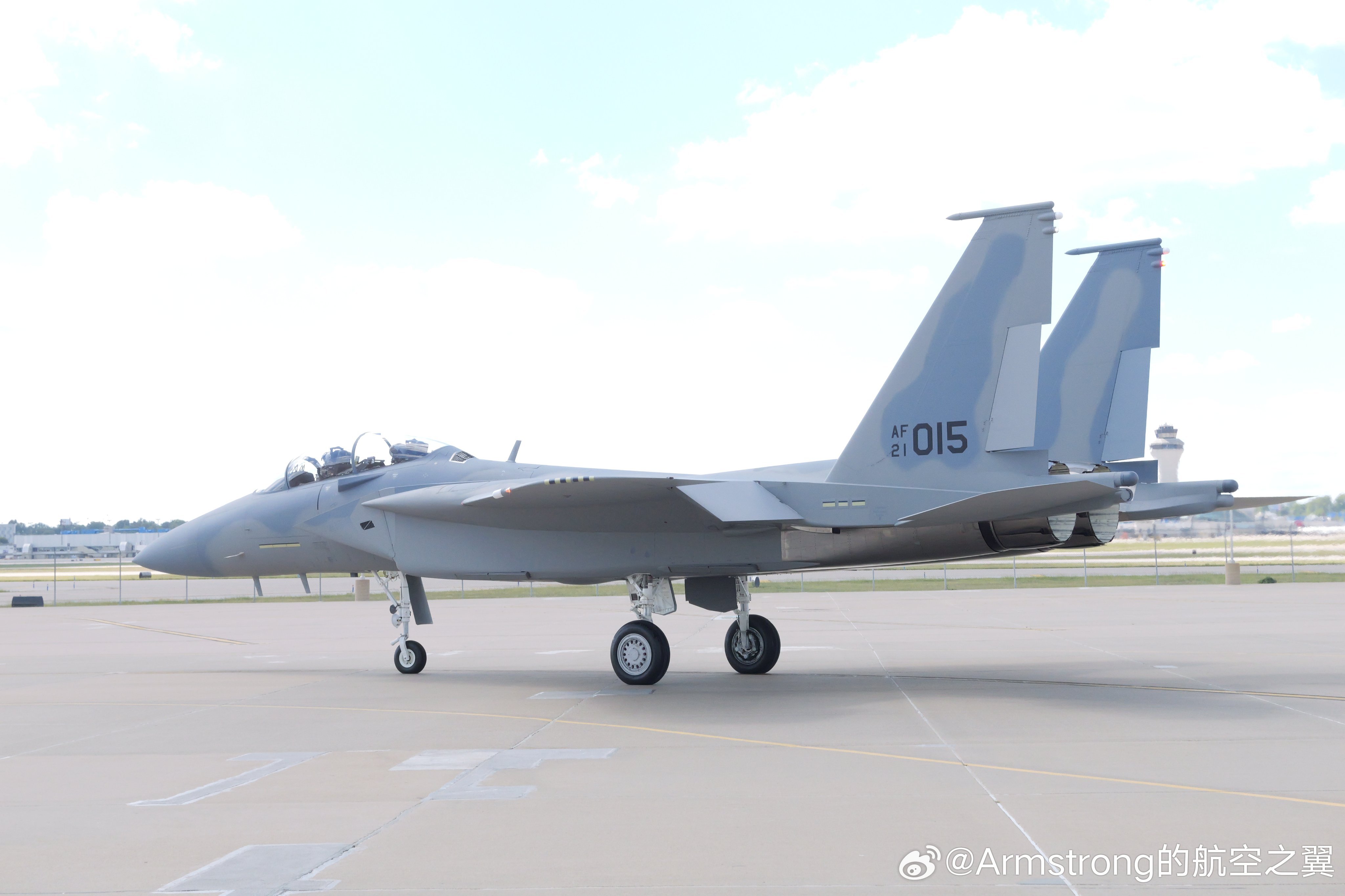 第15架F-15EX交付俄勒冈州空中国民警卫队，这进度够慢的。