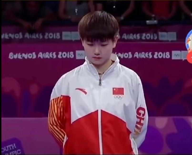 考古挖到宝藏！18岁的莎莎美得太犯规！谁懂啊！又挖到孙颖莎在2018年青奥