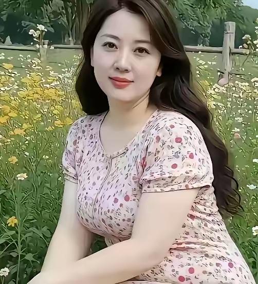 捣练子·题图争艳色，胜芳颜，丰姿绰约似仙鬟。风曳千花香满径，柔丝轻扬韵漫