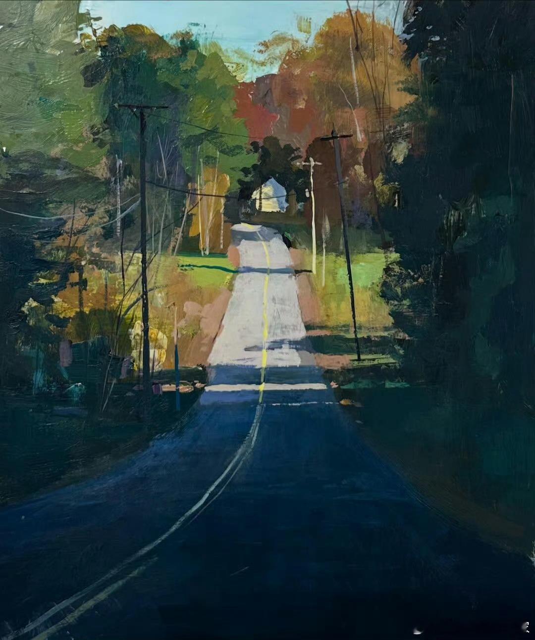 阴差阳错拍到的日出照片，后来发现构图和用光都暗合了印象派的美学。生活总是给我们准