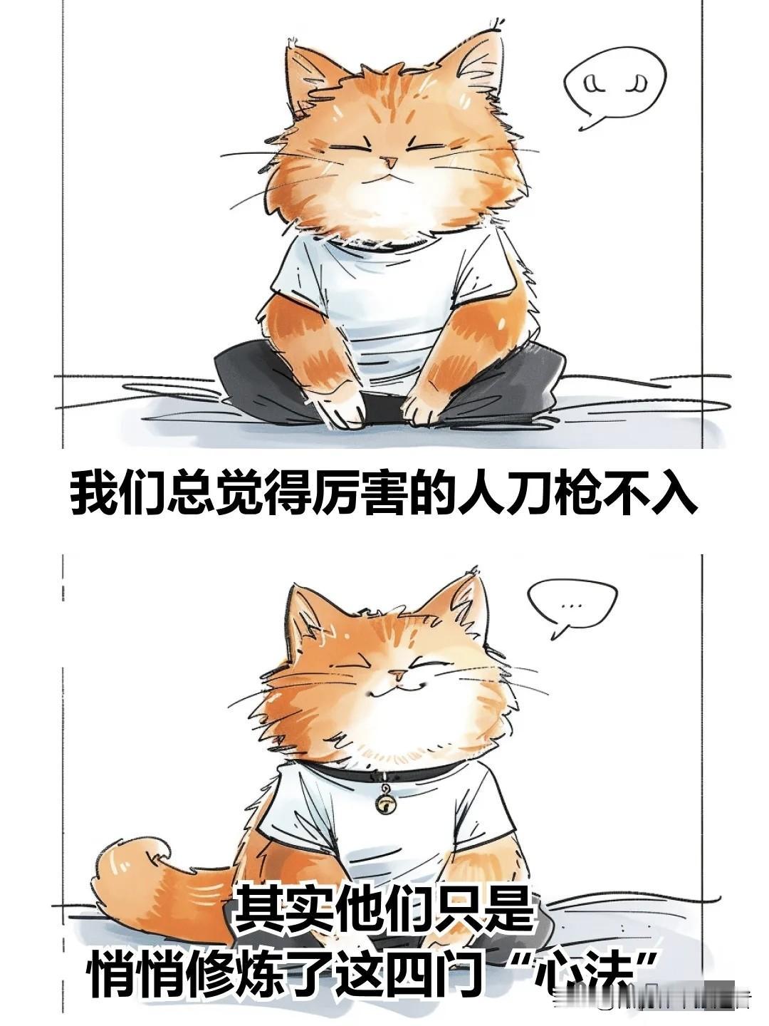 治愈漫画I真正厉害的人，都在打磨这4种能力治愈系图漫画暖心治愈漫画漫画治