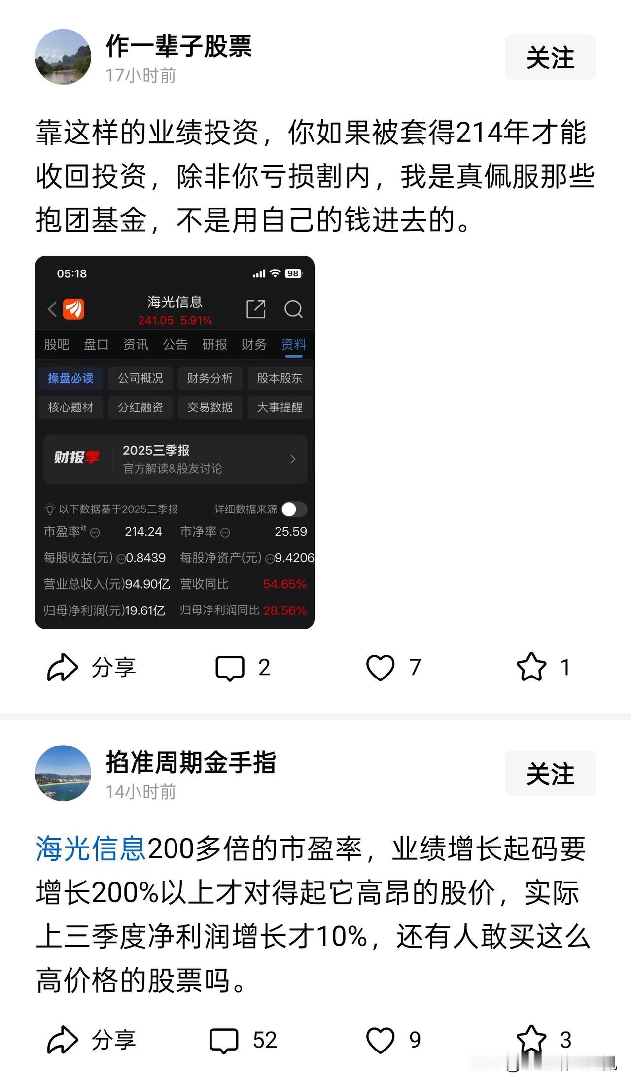 我几乎不晒自己持仓（当然我也没有个股持仓，只有一堆基金，因为岗位规定我不能直接买