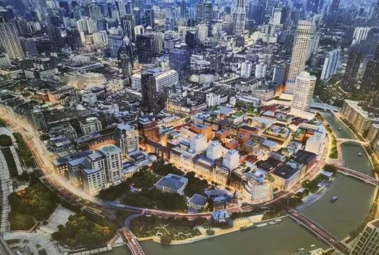 外滩城市更新效果图老城区改造