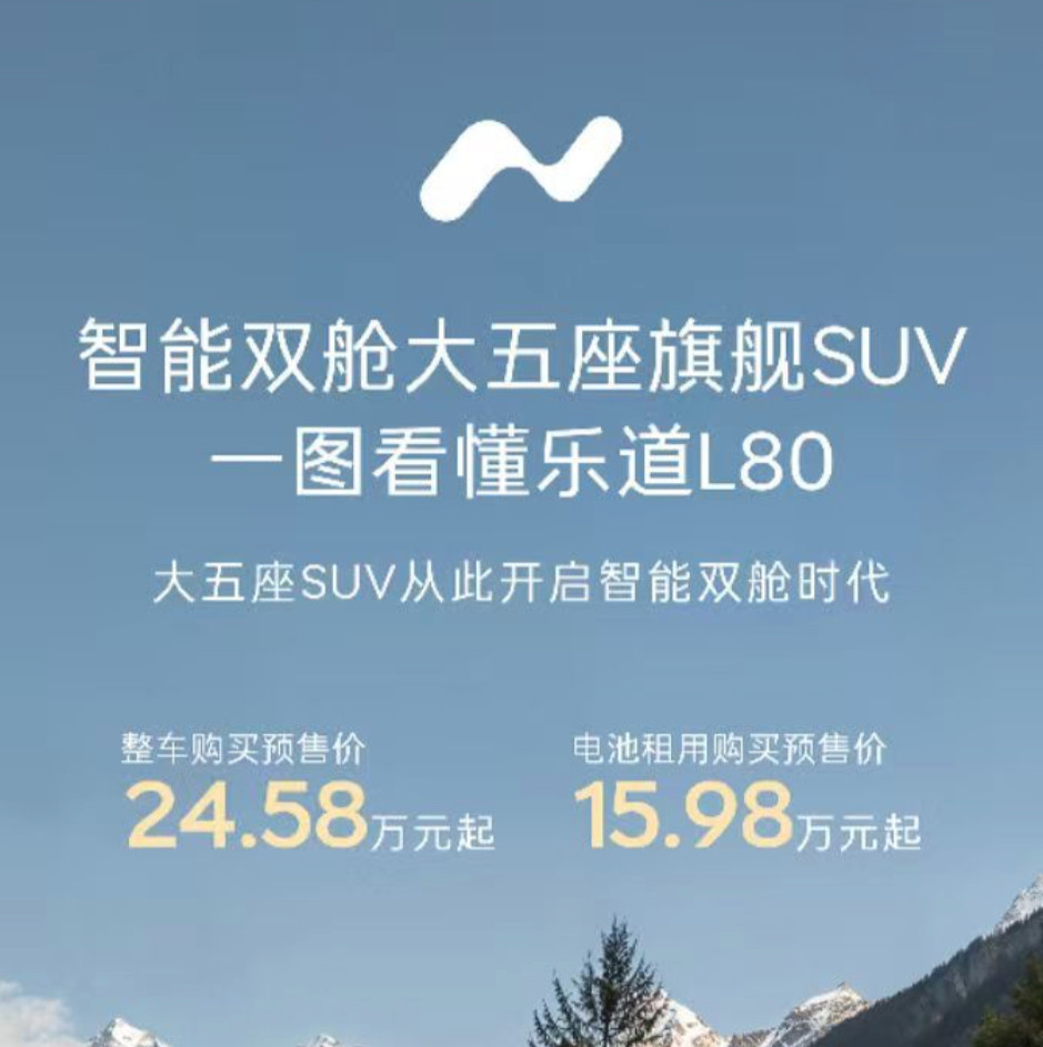 乐道蔚来最大的优势都是租电降门槛。15.98这玩意儿确实没得挑毛病。不过昨天25