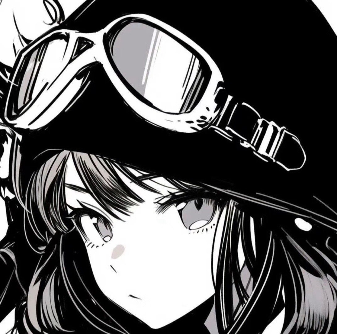 𝑊𝑒𝐶ℎ𝑎𝑡女生头像｜动漫头像｜黑白头像