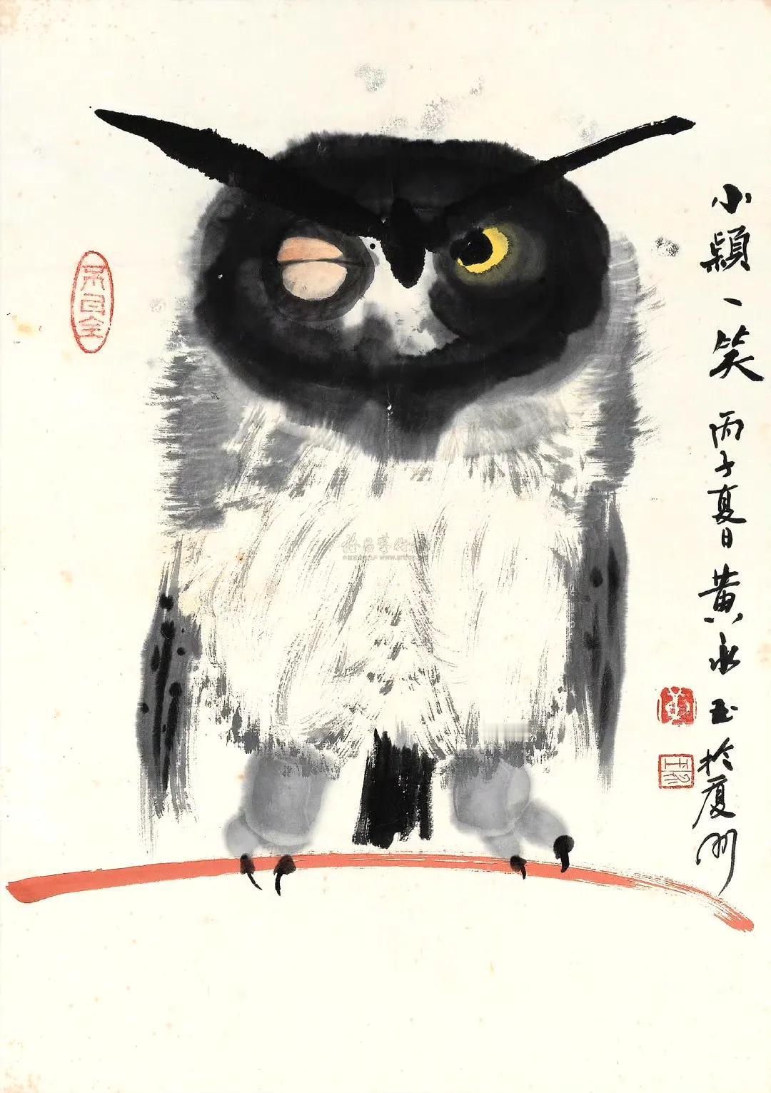黄永玉笔下“萌萌哒”猫头鹰：童年荷塘里的艺术启蒙黄永玉儿时在外婆家的时光，