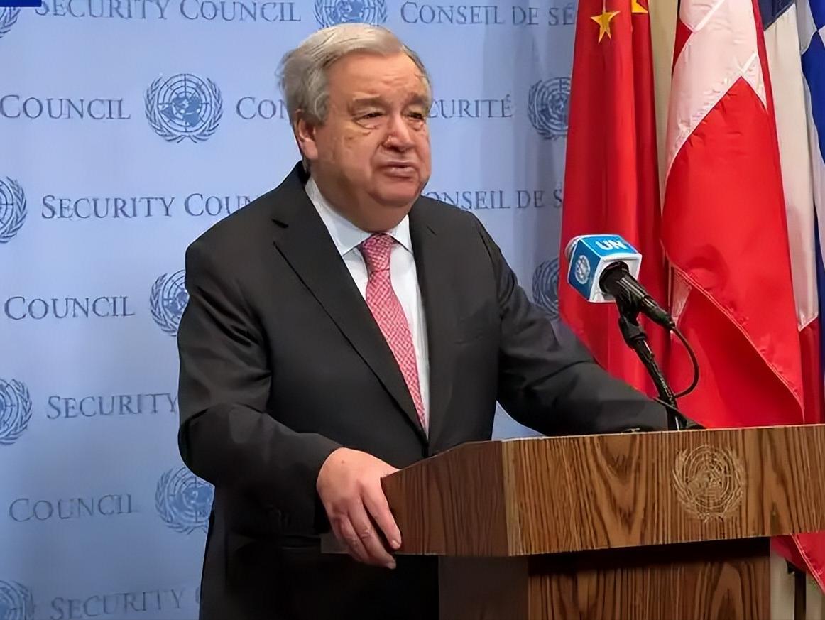 一声惊雷，从联合国总部传来！联合国秘书长古特雷斯对着全世界通告：日本大规模侵略中