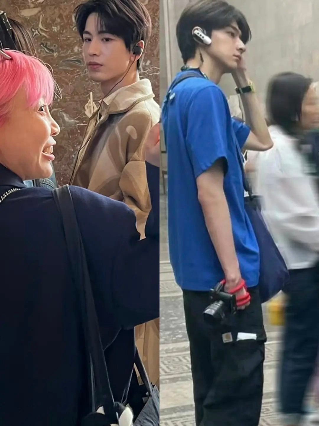 如果在博物馆碰到两位，大家会找谁合影呢，哈哈我会选择林一