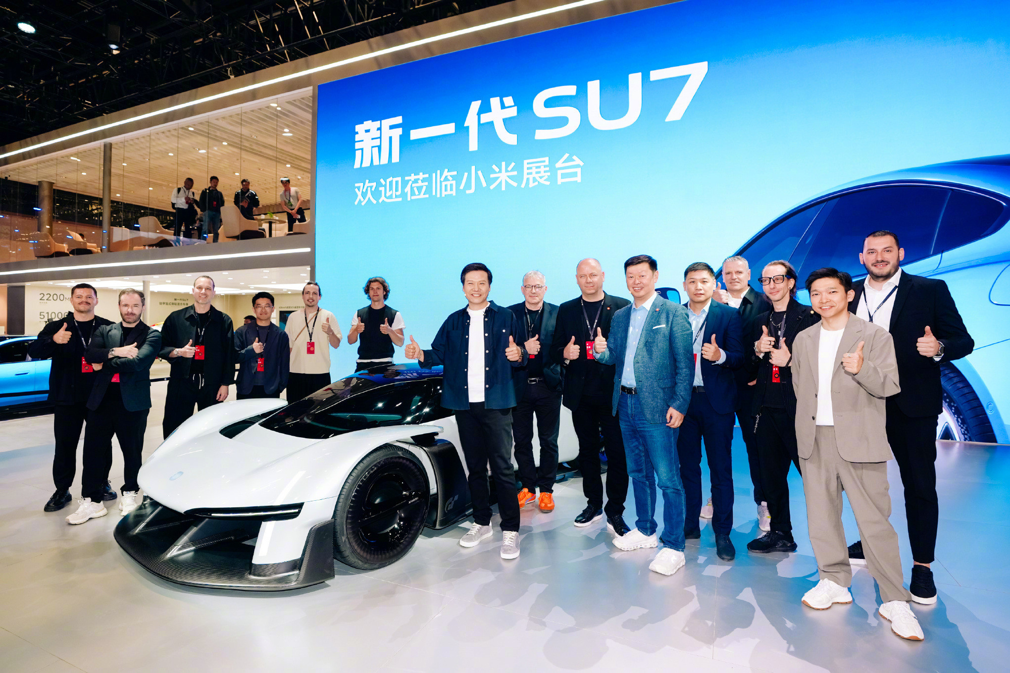 雷军北京车展我就听着一句话：SU7、YU7两款车，两年交付了超65万。尼玛