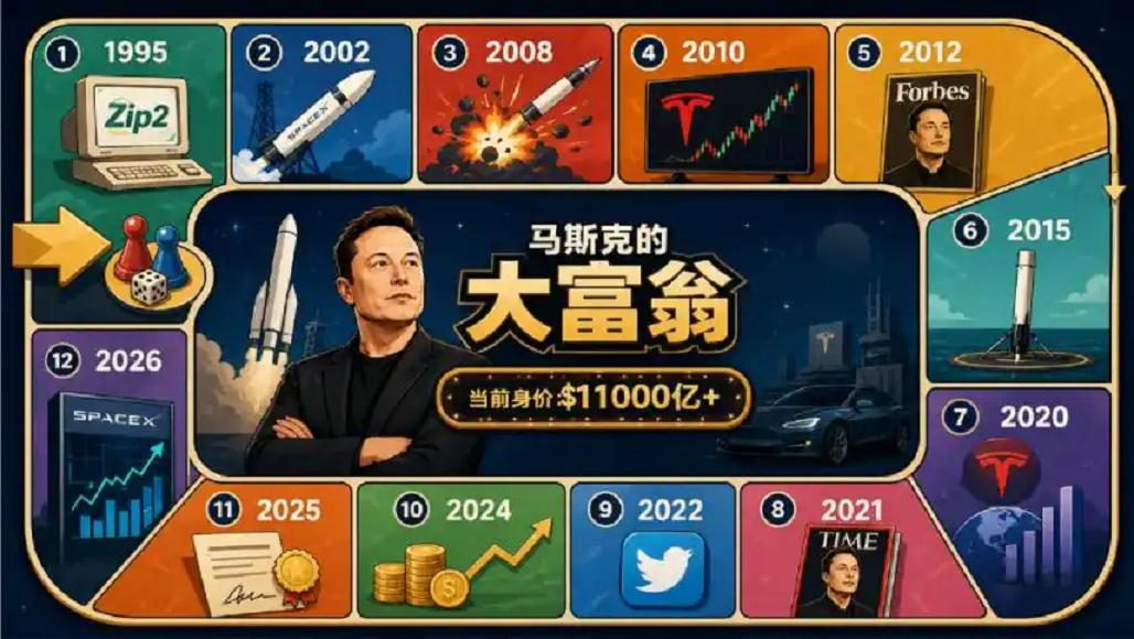 马斯克现在很成功，不过他真得感谢一下我国！随着SpaceX上市，马斯克的个人