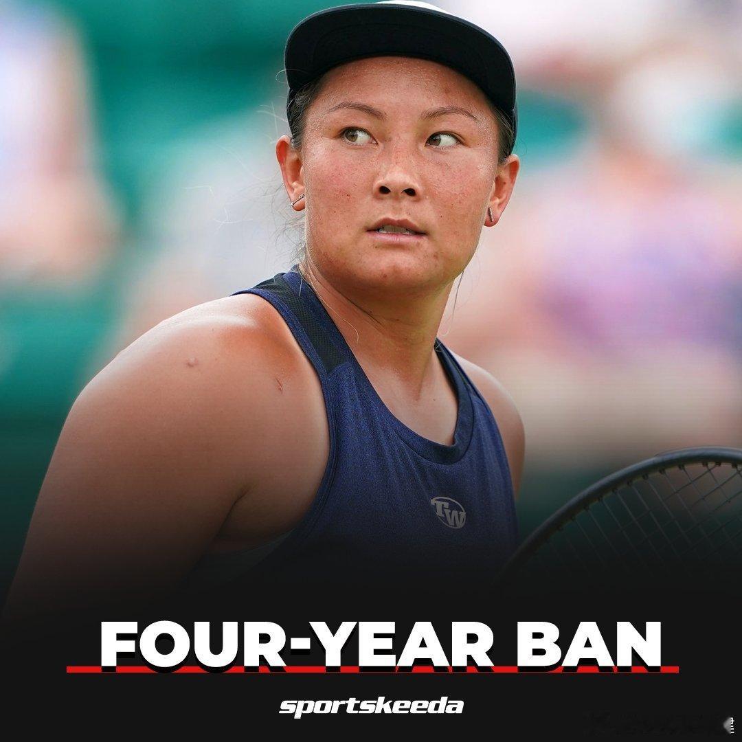 【被判禁赛四年！摩尔像WTA索赔2000万美元】2025年7月，摩尔因国际网球诚