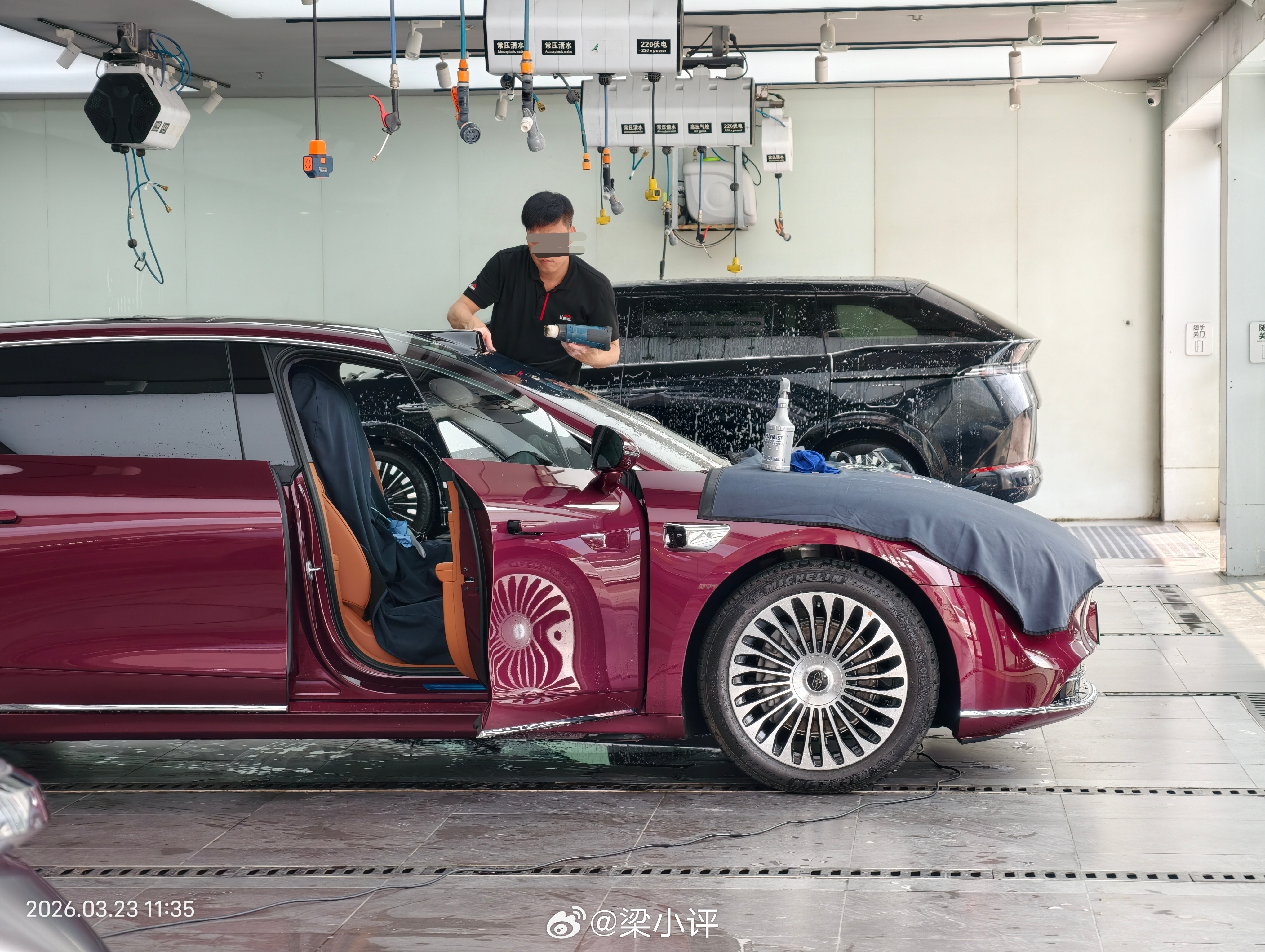 我媳妇的192线程的激光雷达的享界S9T提车才一个月，今天更新了896线程激光雷