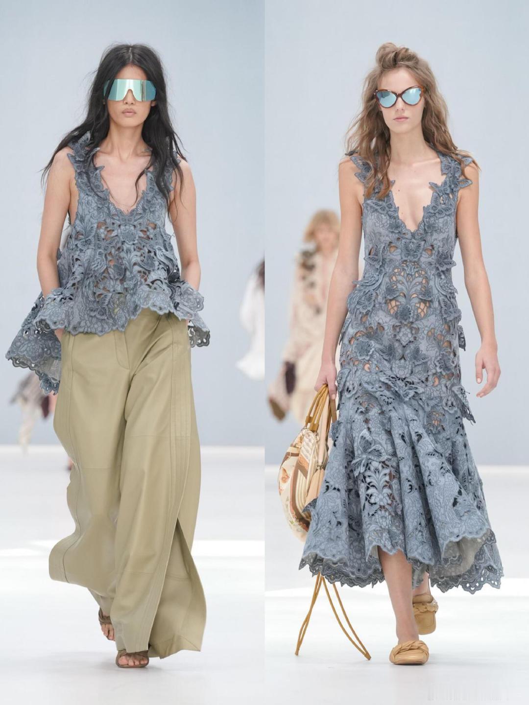 #春夏时装周#Zimmermann27春夏｜坠入朦胧复古花园，品牌标志性柔媚氛围感拉满蝴蝶为本季核心