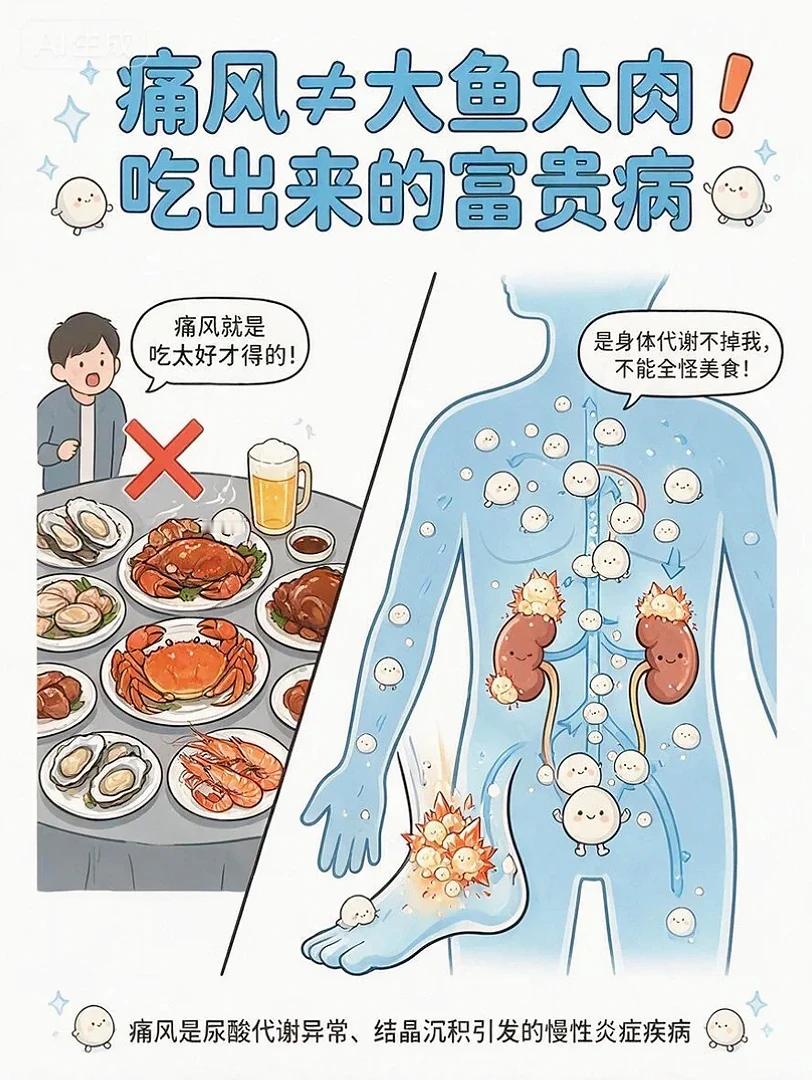 不知道多少人拿到体检报告，扫到尿酸升高的箭头，随手就划过去了。殊不知，高尿酸这东