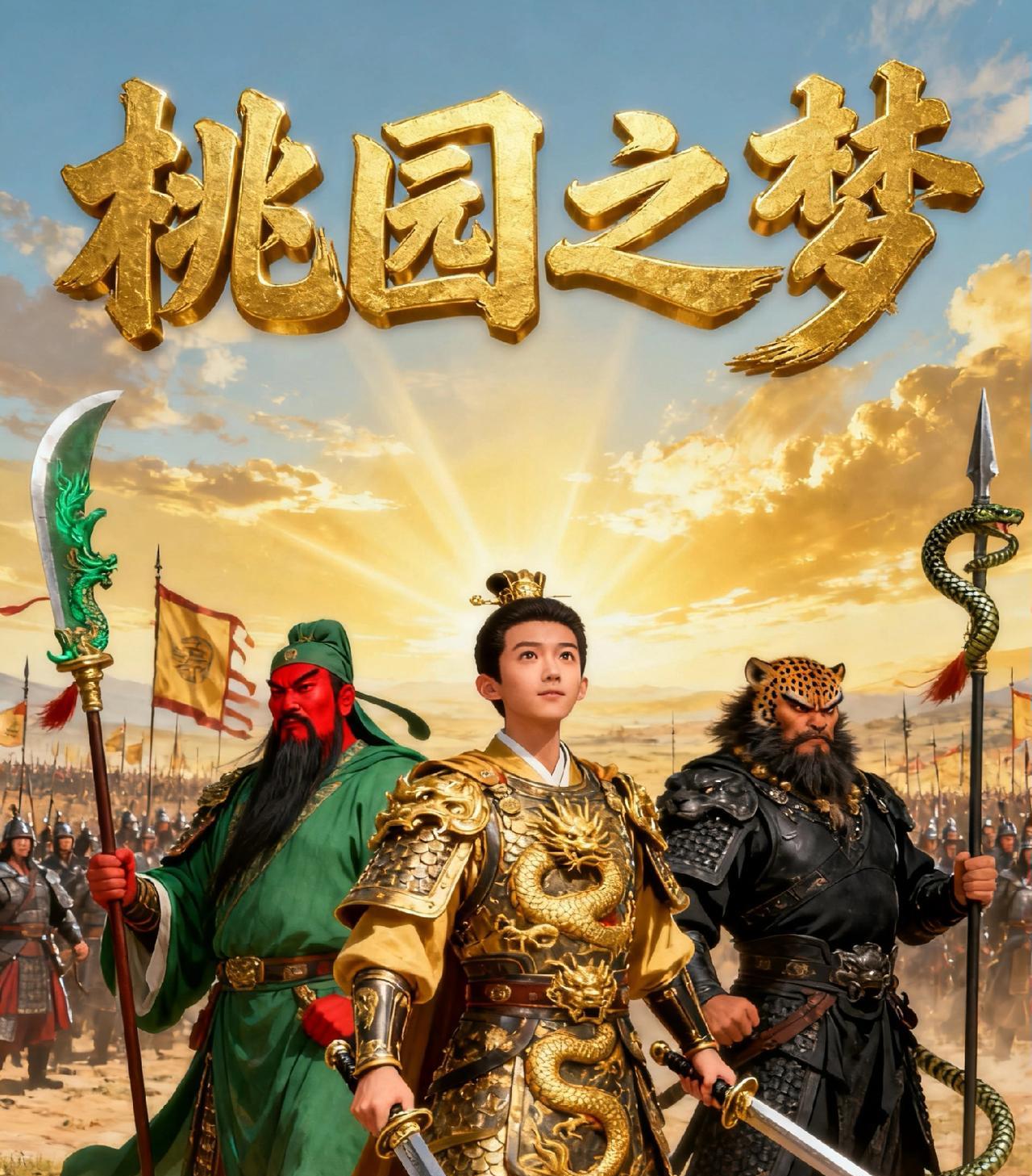 小时候真的天真的以为三国演义就是刘关张三个人一起统一天下，直到看到关羽嘎了，我才