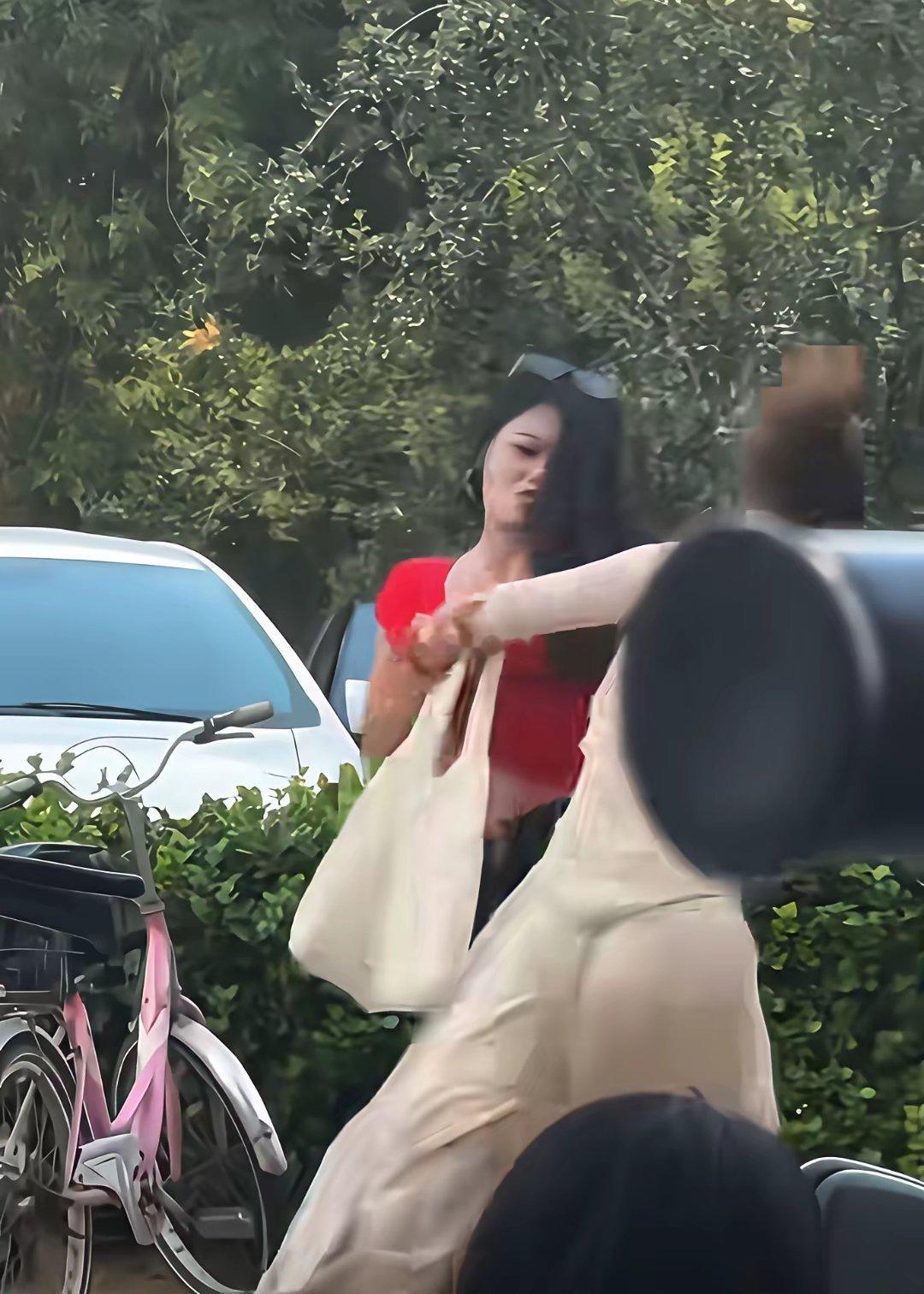 正主和小三打起来了，我去这红衣服的战斗力那么强吗？