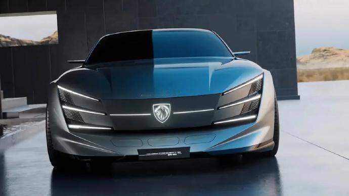 最浪设计还得标致时隔三年标致回归北京车展。带来了两款概念车惊艳全场：Conc