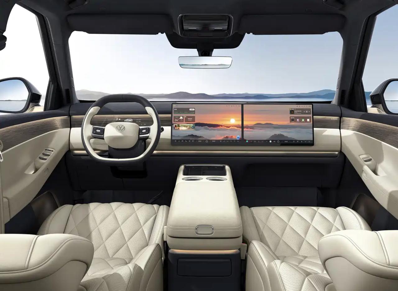 这设计你给打几分？大众ID.ERA9X内饰官图日前，上汽大众正式发布了ID.