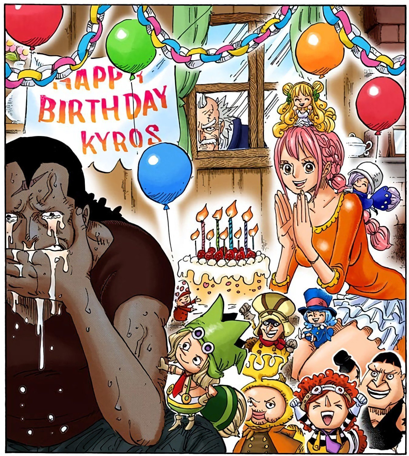海贼王海贼王居鲁士生日快乐！！海贼王里的真男人，居鲁士算一个​​​
