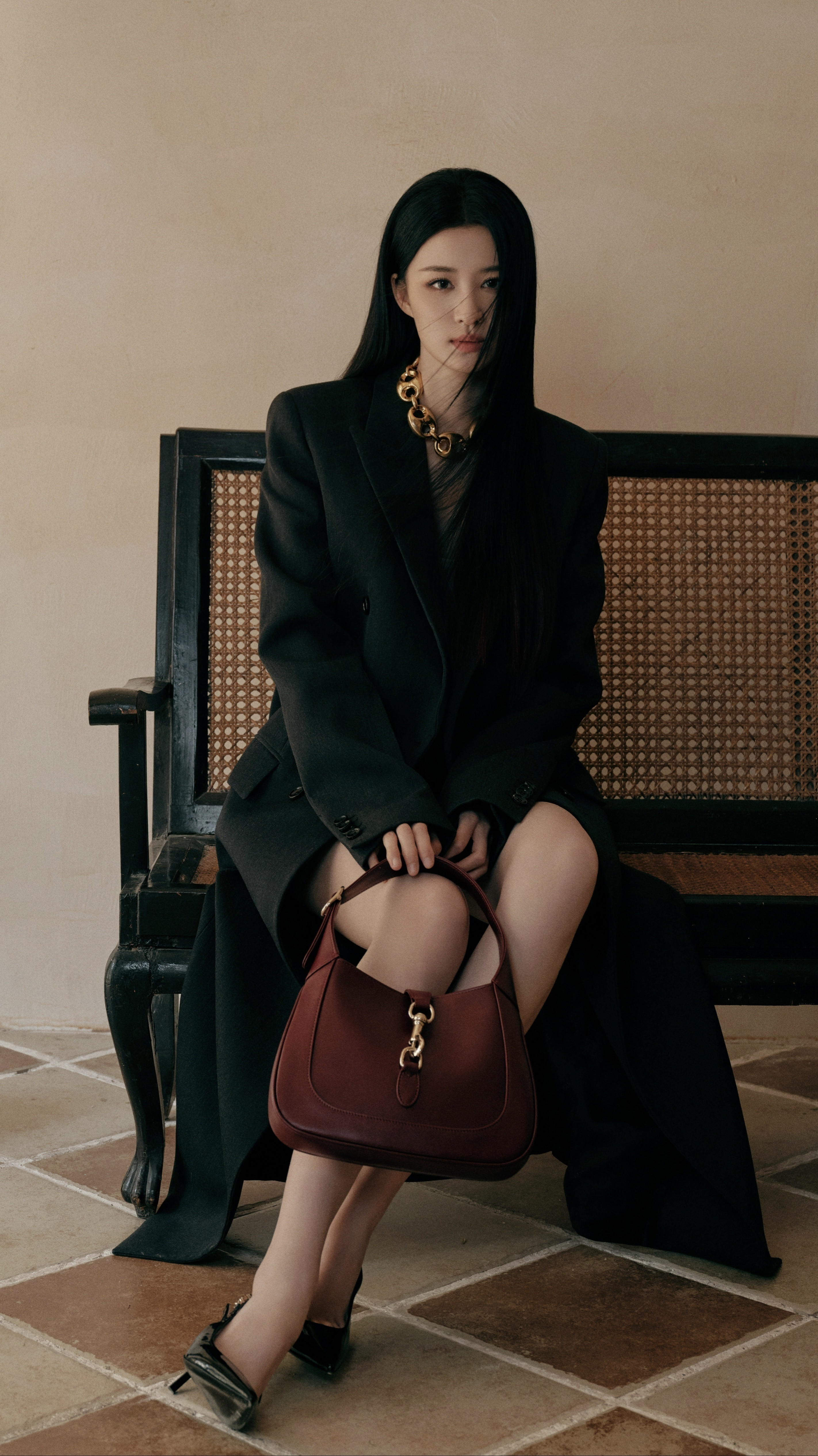 王楚然踩着进行曲就出场了王楚然美的好高级👠