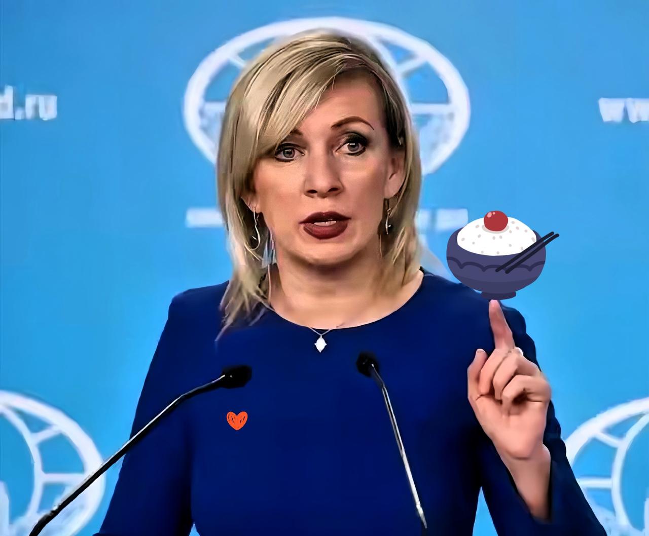 扎哈罗娃这回可是真没客气，直接要把桌子掀了！2月21日，针对韩国可能加入北约