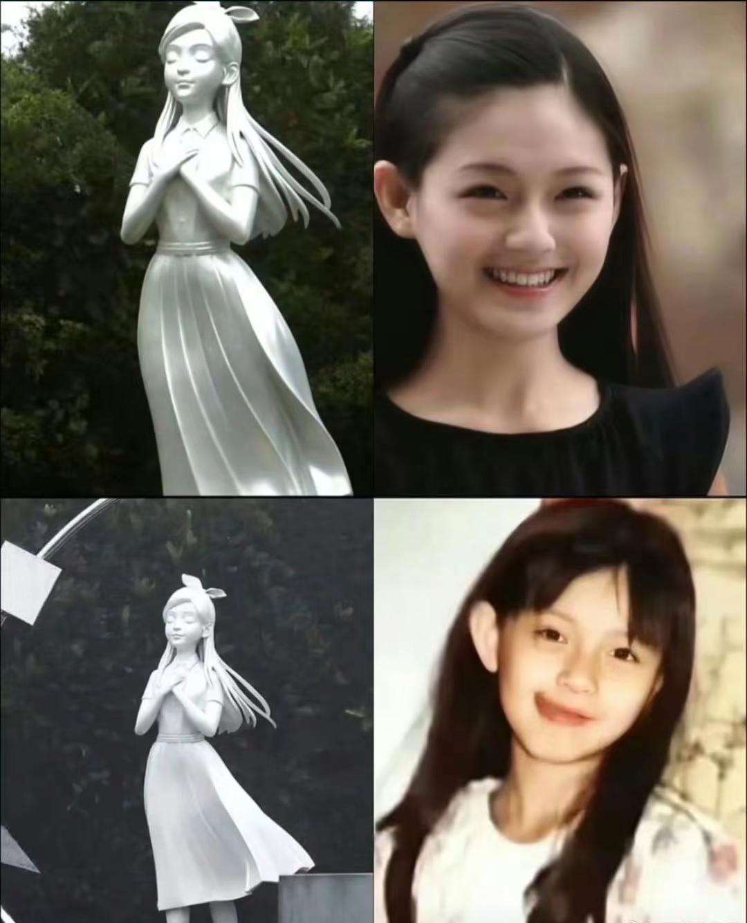 下辈子好好爱自己。大S徐熙媛大s具俊晔大s很喜欢这个雕像，她风风火火闯了一