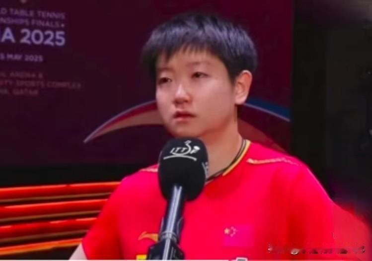 莎莎乒乓生涯的两大克星就是陈梦和王曼昱!如果没有陈梦，莎莎或许可以拿到一届奥