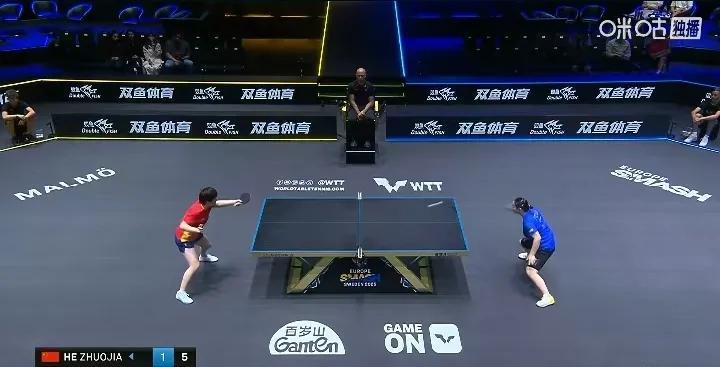 蒯曼晋级16强！WTT瑞典大满贯刚刚结束了一场女单1/16决赛。这虽然是国乒