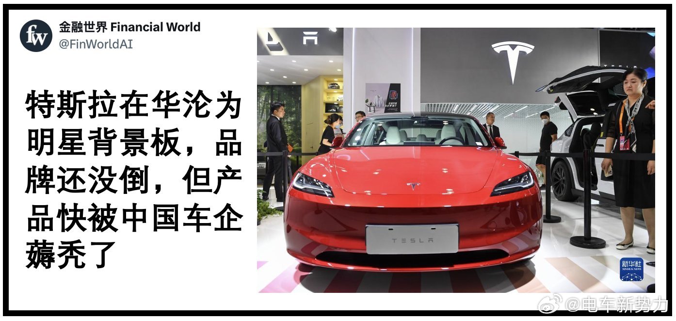 新能源汽车新能源汽车特斯拉2026年一季度，特斯拉虽然保住了增长，却在中国陷入
