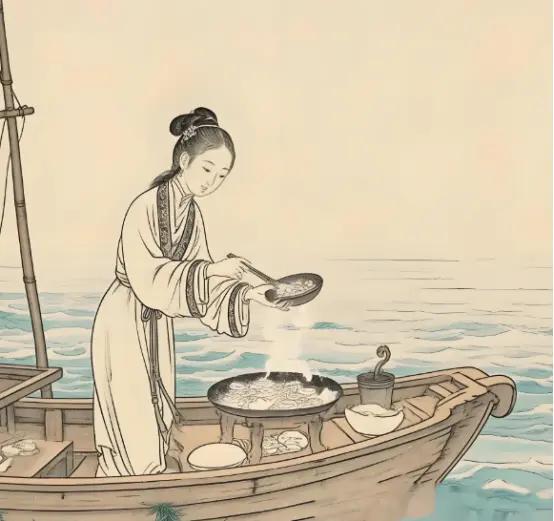 1400年前，隋朝一个船娘每夜往运河里倒米汤，官差说她败家要抓她，结果大旱三年，