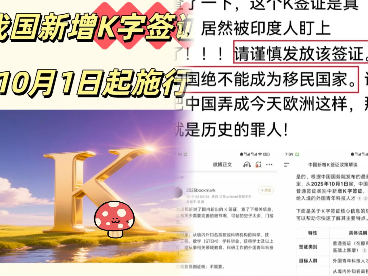 卢克文的发文提醒的很到位，政策讨论的目的就是为了更稳妥的推进。K签证要上的是